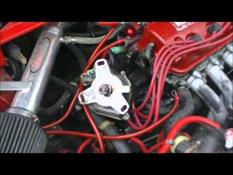 Honda civic distributor O ring replacement How To