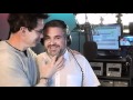 Chris Moyles and John Barrowman snog!