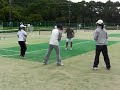 第４回熊本市テニス教室（ボレー２）
