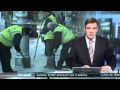 Guy Falls on RTE News - Funny