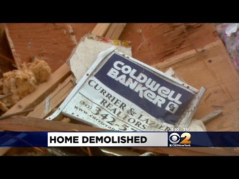 NY Man Accused Of Bulldozing Wife's House