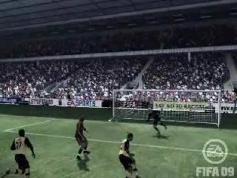 Amazing Bicycle Kick on FIFA 09