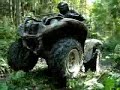 Yamaha grizzly - ride. Pcim - Poland.