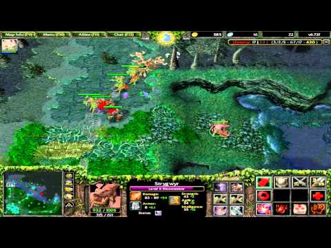 bloodseeker - This time it's Bloodseeker, played on ICCup. I am so noob at lane in this game, but it ended up fine. Thanks for watching.
