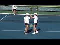 20091123 CIF CCS Individual Girl's Tennis Round of 16 doubles Harker vs Monta Vista