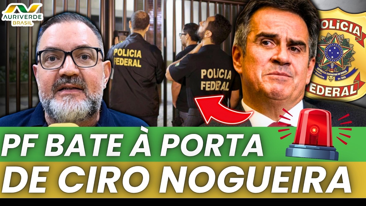 Ciro Nogueira é alvo de operação da Polícia Federal