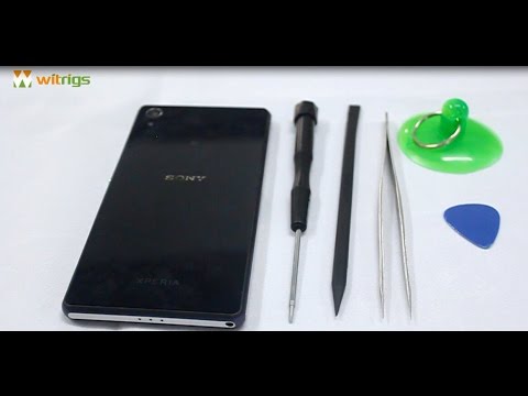 how to change sony xperia l'battery