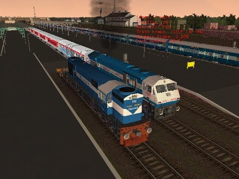 how to drive a indian train