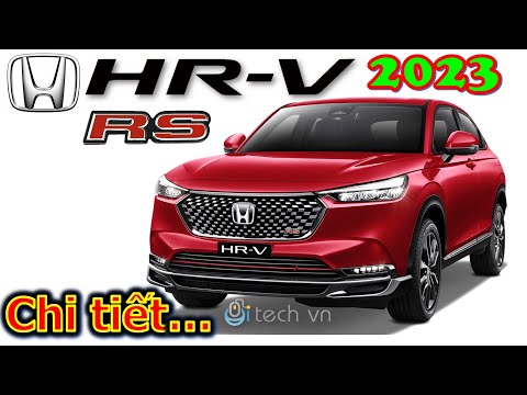 [HOT] Chi tiết Honda HR-V RS 2023 đối thủ đáng gờm của Toyota Corolla Cross tại Việt Nam