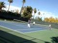 videos de Baskin Park 200 Tennis Doubles 12/02/08 Part 2 of 2 - Sam &