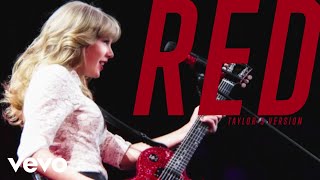 Taylor Swift - Red (Taylors Version) (Lyric Video)