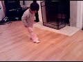 Erica Castillo Moonwalking