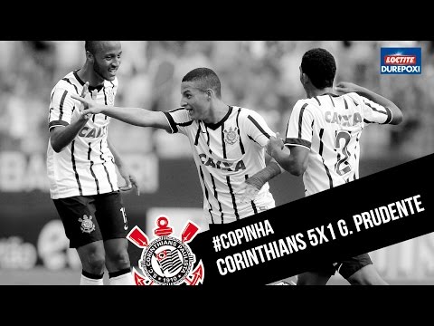 VÍDEO: #Copinha | Corinthians 5x1 Grêmio Prudente