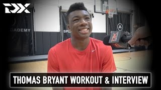 Thomas Bryant NBA Pre-Draft Workout and Interview