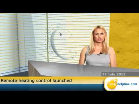 how to control central heating remotely