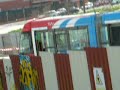Metro Ligero Citadis Madrid en el ML1 Sanchinarro-Las Tablas