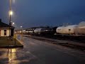 CN 321 & VIA 69 with hot box detector - Brockville Ont. CN 321 & VIA 69 with hot box detector - Brockville Ont.