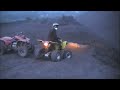 hill clim quad wreck