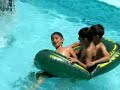 DISFRUTANDO EN EL BALNEARIO EL TRÉBOL.