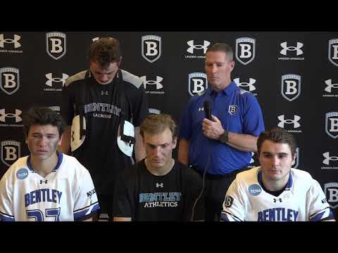 Bentley Postgame Interviews: NCAA Men's Lacrosse 1st Round thumbnail