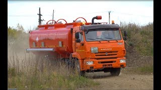Бензовоз-топливозаправщик АЦ-17 КАМАЗ-65115