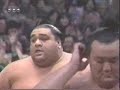 Sumo Takanohana vs Musashimaru