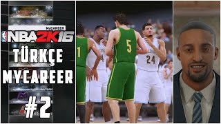 NBA 2K16 MyCAREER #2  İlk Lise Maçı - Kolej Tek