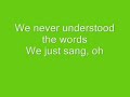 Deana Carter- We Danced Anyway lyrics