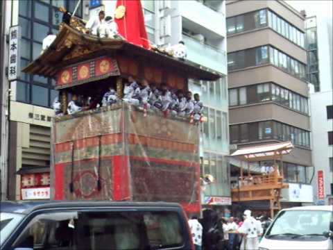 月鉾 曳き初め 2011年 祇園祭