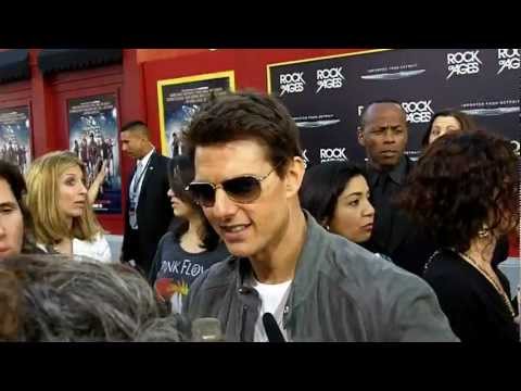Rock Of Ages Hollywood Movie Premiere: Tom Cruise Interview 1