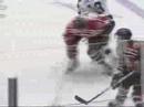 Tavares gets thrown out Tavares gets thrown out