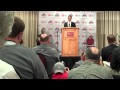 Urban Meyer's Introductory Ohio State Presser (2/4)