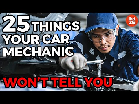25 Things Your Car Mechanic Won't Tell You