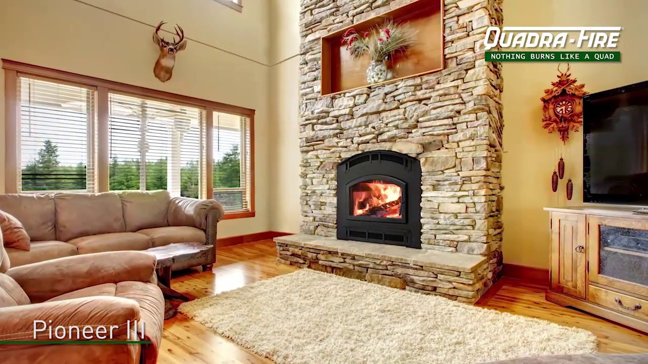 QuadraFire Pioneer III Wood Fireplace Don's Stove Shop
