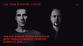 Pan-Pot, Marcel Fengler - Live @ Berlin Studio #5 2020
