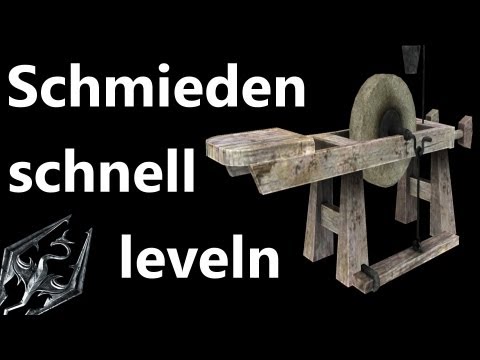 Skyrim - Schmieden leveln / Schmiedekunst auf Level 100 (schnell & billig) - nach Patch 1.7