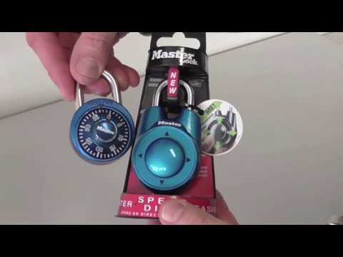 how to open master lock