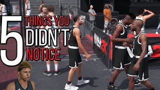 5 THINGS YOU DIDNT NOTICE IN NBA 2K18 THE PRELUDE!