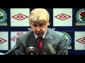 Wenger slams terrible Arsenal defence after Blackburn defeat