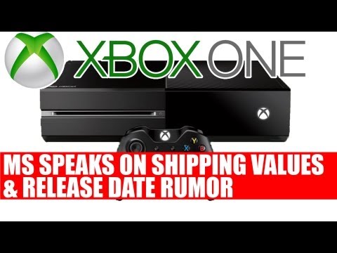 Xbox One News - Microsoft Speak On X1 Shipping Volumes & More Release Date Rumors Surface