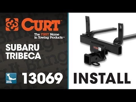 Trailer Hitch Install: CURT 13069 on 2012 Subaru Tribeca