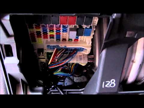 how to fit footwell lights