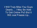 To All Playstation 3 User's ( Thunderboy's Temporarly Retirement )