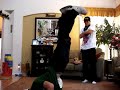 my borther and i have a dance battle!