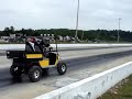 Golf cart drag race Buggy Bonanza