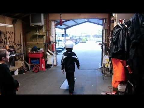 Como estacionar um kart