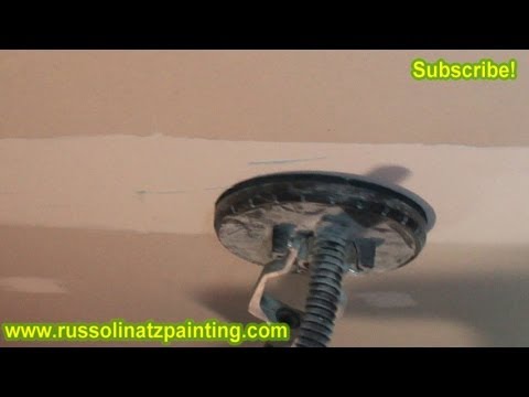 how to repair loose drywall tape