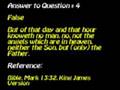 A Quiz on Christianity?  #1
