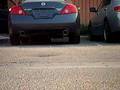 08 Nissan Coupe w intake and exhaust