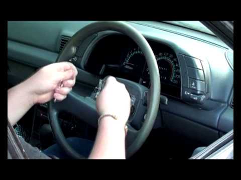 how to remove vy commodore steering wheel